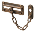 Prime-Line Antique Brass Chain Door Guard Single Pack U 10533